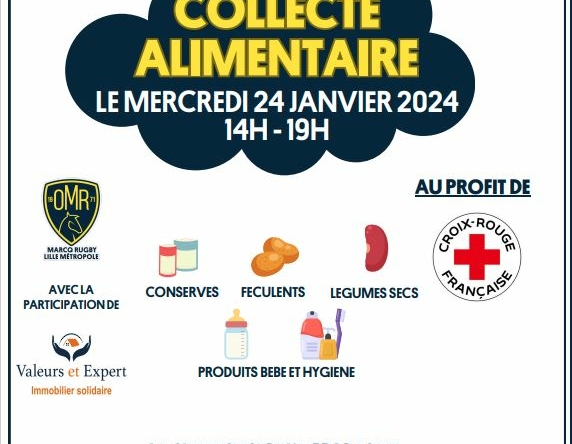 Collecte Alimentaire organisé par Valeurs et Expert