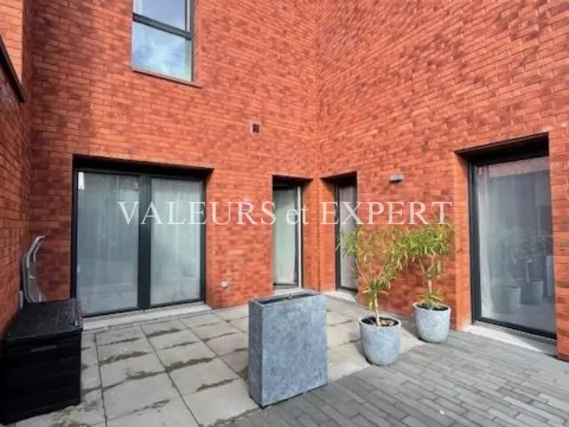 terrasse privative appartement Lille rez-de-jardin